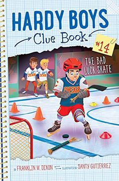 portada The bad Luck Skate (Hardy Boys Clue Book) 