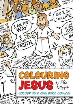 portada Colouring Jesus: Colour Your Own Bible Comics! (en Inglés)