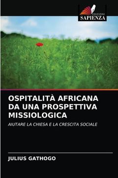 portada Ospitalità Africana Da Una Prospettiva Missiologica (in Italian)