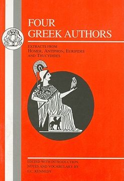 portada Four Greek Authors (en Inglés)