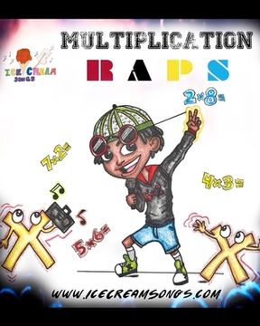 portada Icecreamsongs Multiplication Raps: Ice Cream Songs Book One
