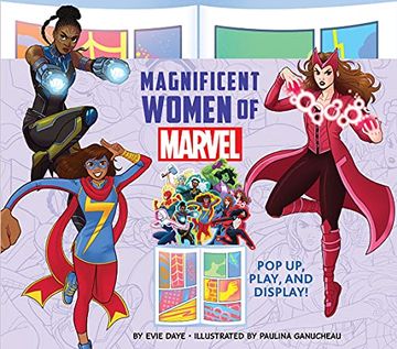 portada Magnificent Women of Marvel: Pop up, Play, and Display! (Uplifting Editions) (en Inglés)