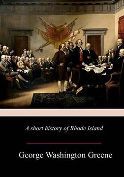 portada A Short History Of Rhode Island (en Inglés)
