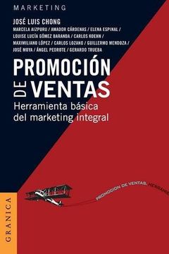 portada Promoción de Ventas: Herramienta Básica del Marketing Integral
