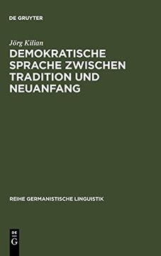 portada Demokratische Sprache Zwischen Tradition und Neuanfang (in German)