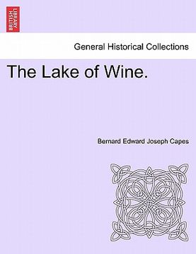 portada the lake of wine. (en Inglés)