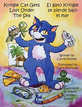 portada Kringle cat Gets Lost Under the sea (en Inglés)