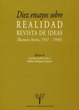 portada Diez ensayos sobre realidad : revista de ideas (Buenos Aires, 1947-1949)