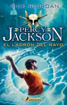 portada Percy Jackson y los Dioses del Olimpo 1: El Ladron del Rayo