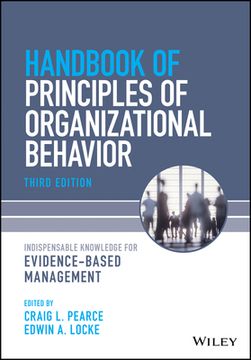 portada Principles of Organizational Behavior: The Handbook of Evidence-Based Management (in English)