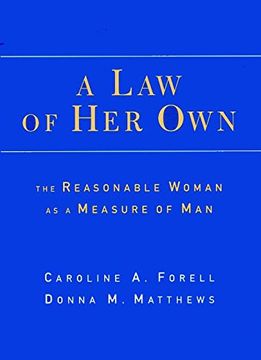 portada Law of her Own: The Reasonable Woman as a Measure of man (en Inglés)