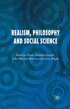 portada Realism, Philosophy and Social Science (en Inglés)