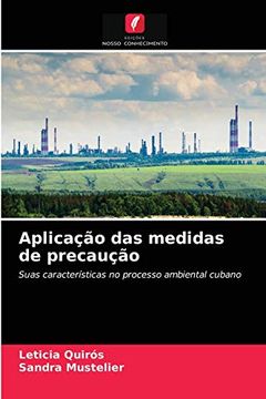 portada Aplicação das Medidas de Precaução: Suas Características no Processo Ambiental Cubano (in Portuguese)