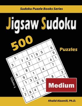 portada Jigsaw Sudoku: 500 Medium Puzzles 