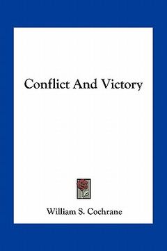portada conflict and victory (en Inglés)