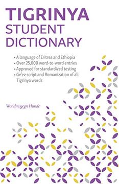 portada Tigrinya Student Dictionary: English-Tigrinya 