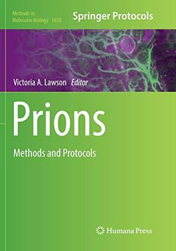 portada Prions: Methods and Protocols (en Inglés)