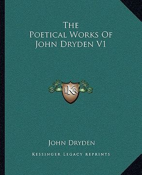 portada the poetical works of john dryden v1 (en Inglés)