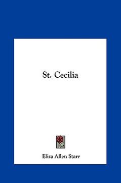 portada st. cecilia (en Inglés)