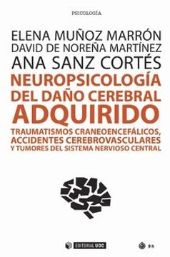 portada Neuropsicología del Daño Cerebral Adquirido. Traumatismos Craneoencefálicos, acc (Manuales)