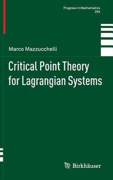 portada critical point theory for lagrangian systems (in English)