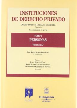 portada instituciones de derecho privado : t. i . vol. iii (in Spanish)