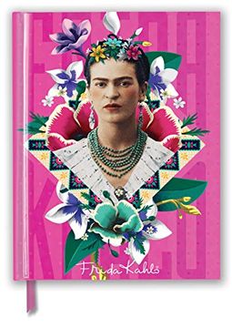 portada Frida Kahlo Pink (Blank Sketch Book) (Luxury Sketch Books) 