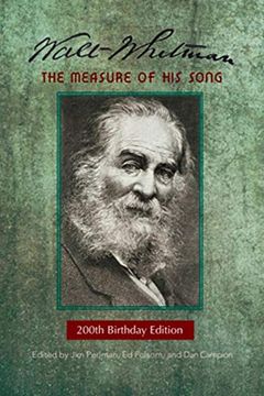 portada Walt Whitman: The Measure of his Song (en Inglés)