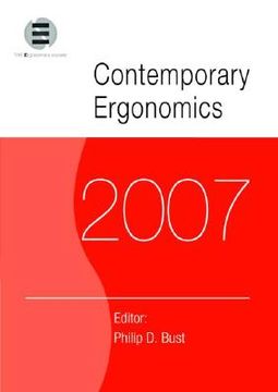 portada contemporary ergonomics (en Inglés)