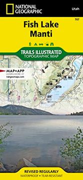 portada Fish Lake, Manti (National Geographic Trails Illustrated Map) (en Inglés)