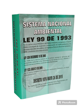 portada SISTEMA NACIONAL AMBIENTAL LEY 99 DE 1993
