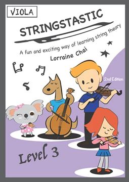 portada Stringstastic Level 3 Viola: String Music Theory (Stringstastic Viola) (en Inglés)