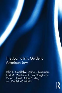 portada the journalists` guide to american law