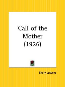portada call of the mother (en Inglés)