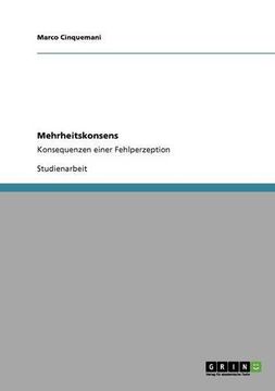portada Mehrheitskonsens (German Edition)