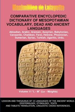 portada V11.Comparative Encyclopedic Dictionary of Mesopotamian Vocabulary Dead & Ancient Languages (in English)