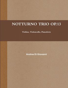 portada Notturno Trio Op.13 (en Italiano)