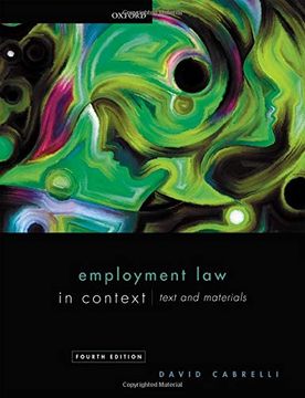 portada Employment law in Context (in English)