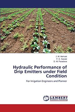 portada Hydraulic Performance of Drip Emitters Under Field Condition