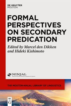 portada Formal Perspectives on Secondary Predication (en Inglés)