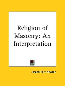 portada religion of masonry: an interpretation (in English)