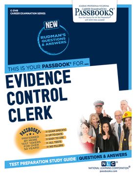 portada Evidence Control Clerk (C-3149): Passbooks Study Guide Volume 3149 (en Inglés)
