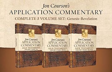 portada Jon Courson'S Application Commentary, Complete 3-Volume Set: Genesis - Revelation 