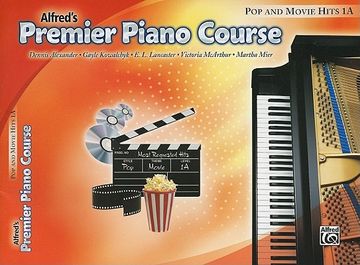 portada alfred's premier piano course: pop and movie hits 1a