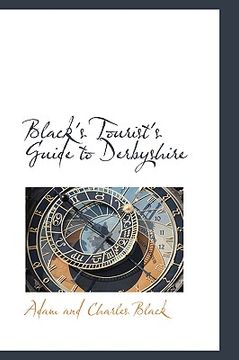 portada black's tourist's guide to derbyshire (en Inglés)