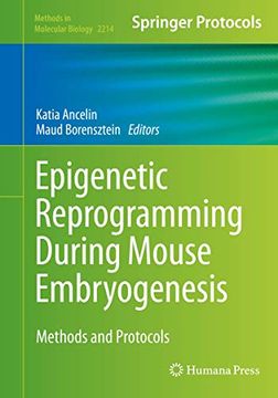portada Epigenetic Reprogramming During Mouse Embryogenesis: Methods and Protocols (Methods in Molecular Biology, 2214) (en Inglés)