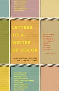 portada Letters to a Writer of Color (en Inglés)