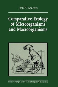 portada comparative ecology of microorganisms and macroorganisms (en Inglés)