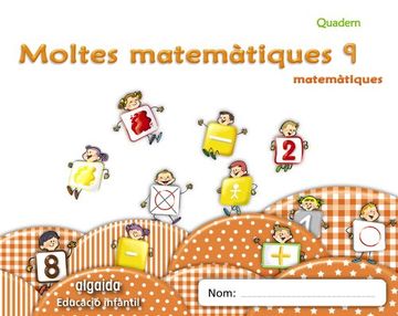 portada Moltes mates 9 Educació infantil (Educación Infantil Algaida. Matemáticas)