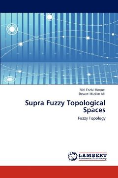 portada supra fuzzy topological spaces (in English)